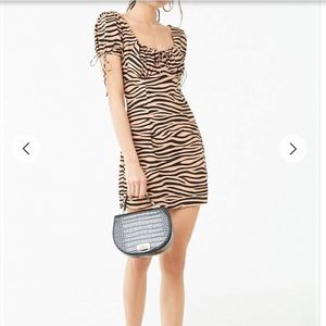 Tiger print dress